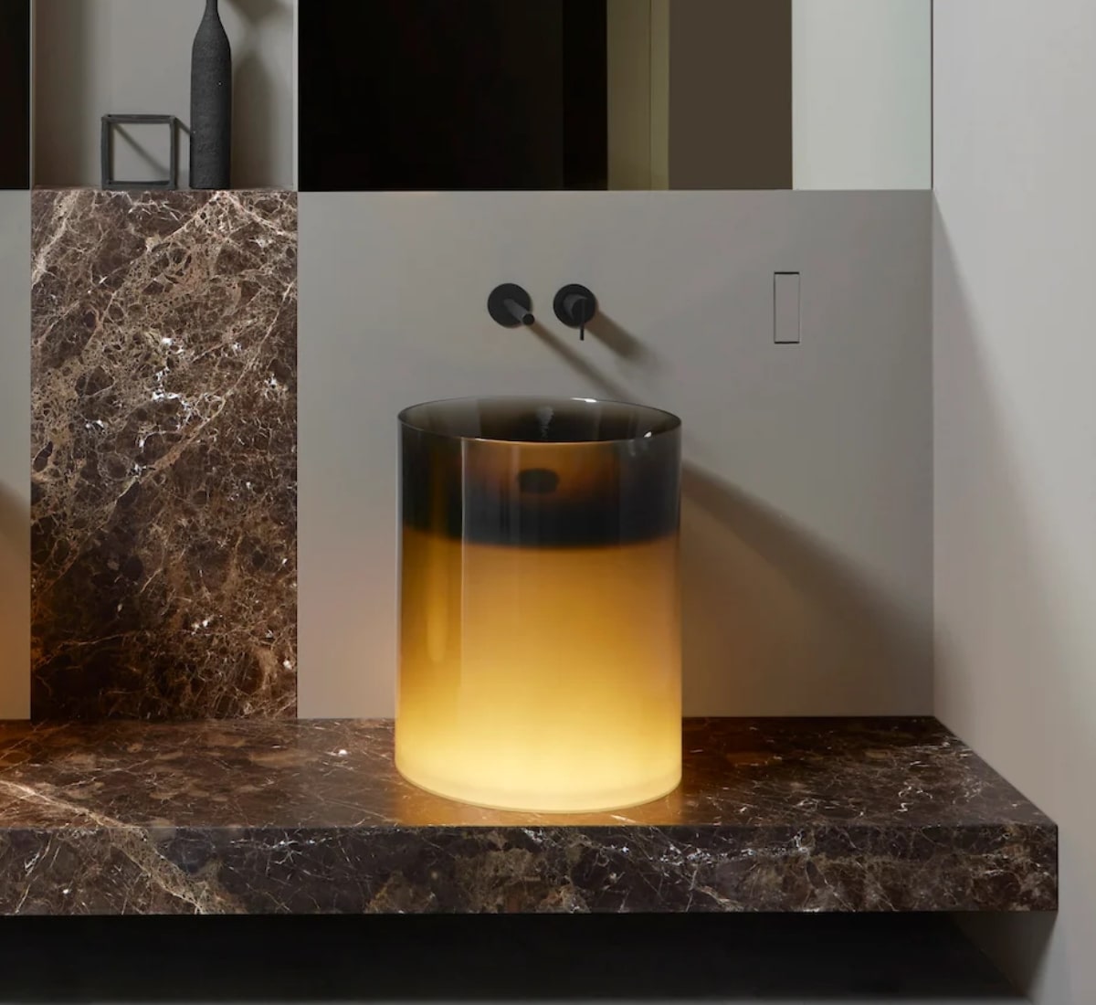Salone preview, lighting sink